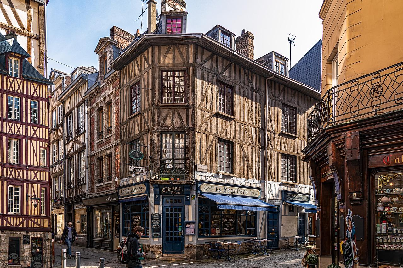 architecture originale d'une maison à rouen pour un evjf